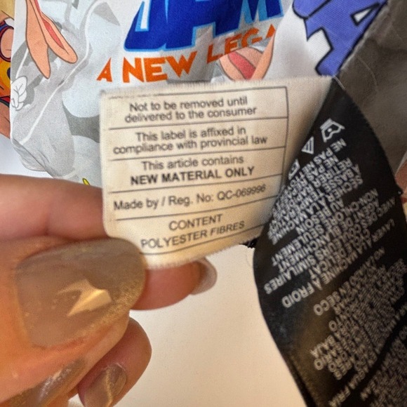 Members Only Space Jam‎ A New Legacy Lola Bunny Puffer Jacket Black Kids 4 - Picture 7 of 15